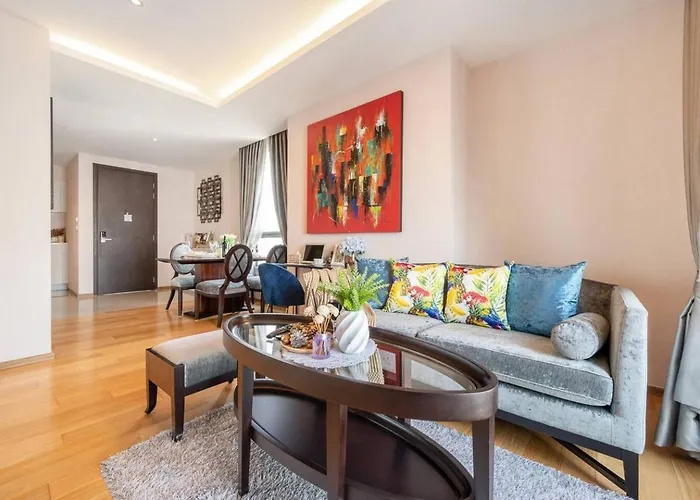 شقة Private 2 Bath&bed•freeshuttlebts•empheremalls بانكوك